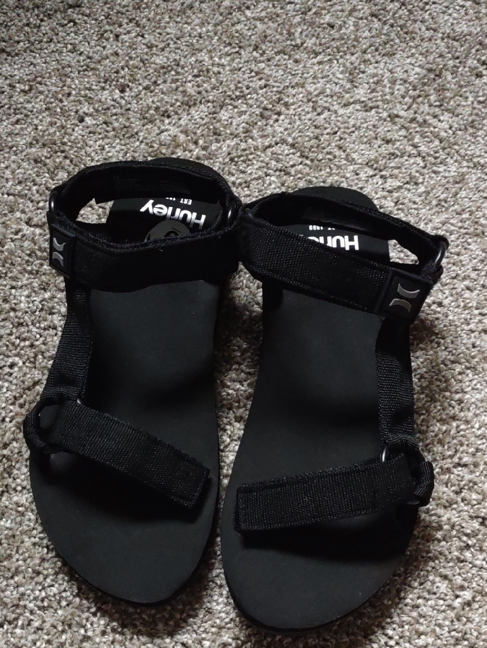 Hurley Strappy Mens Sandals Size 9 New